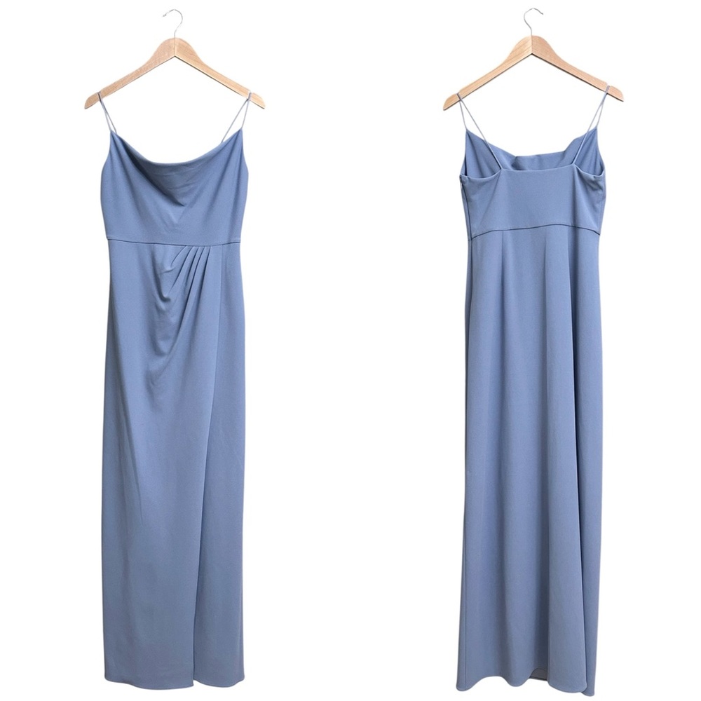 Sachin + Babi Paulina Gown in Slate Blue - Picture 2 of 8